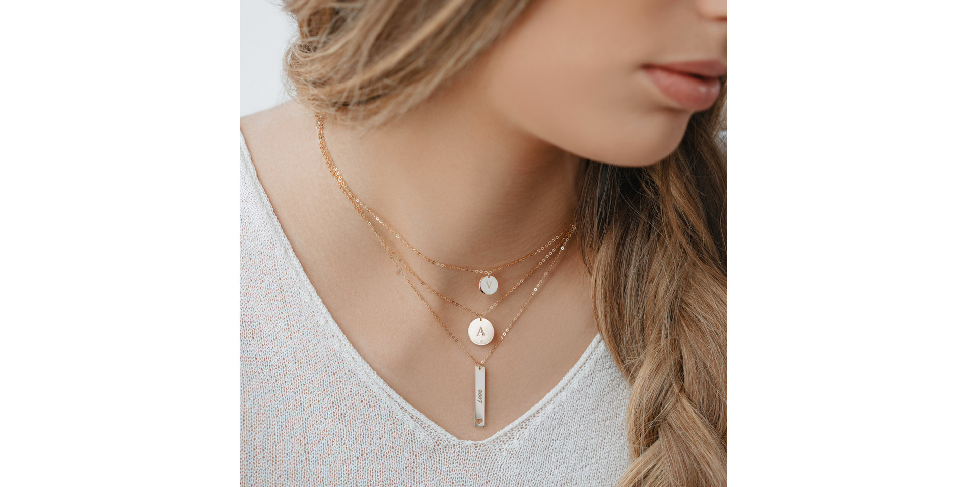 Náhrdelník s diamantem Little Coins V