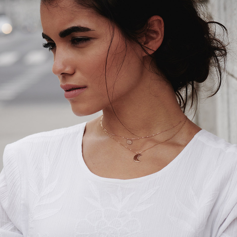 Náhrdelník s diamantem Little Coins X