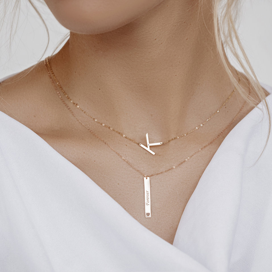 Náhrdelník s diamantem Big Line A