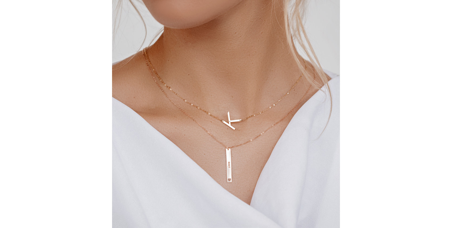 Náhrdelník s diamantem Big Line K