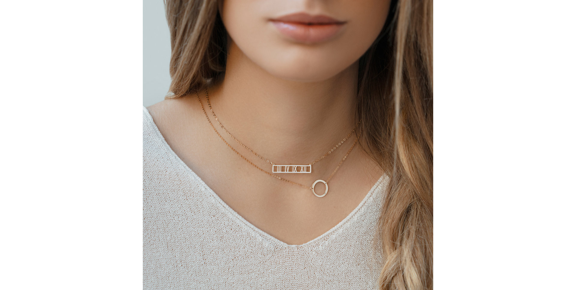 Náhrdelník s diamantem Big Line L