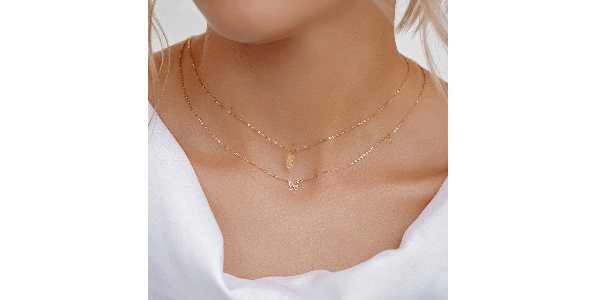 Náhrdelník s diamantem Girl