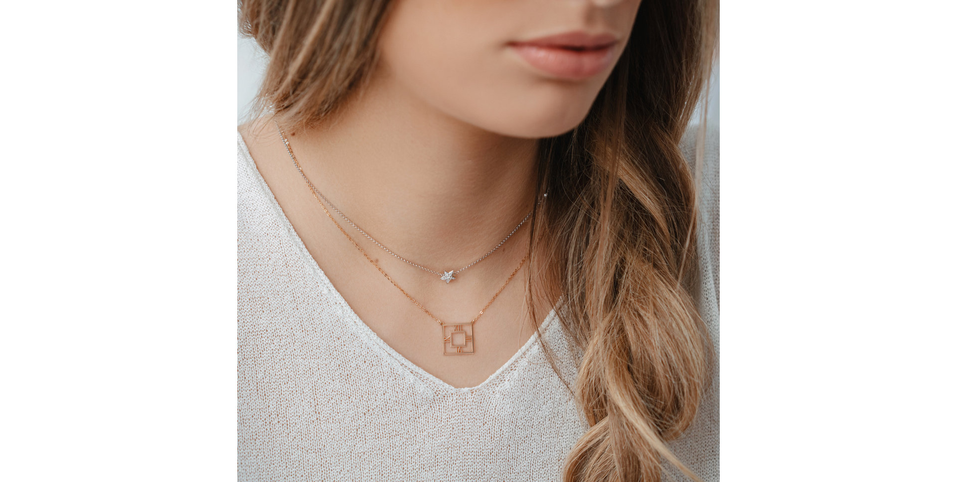 Náhrdelník s diamantem Special Time