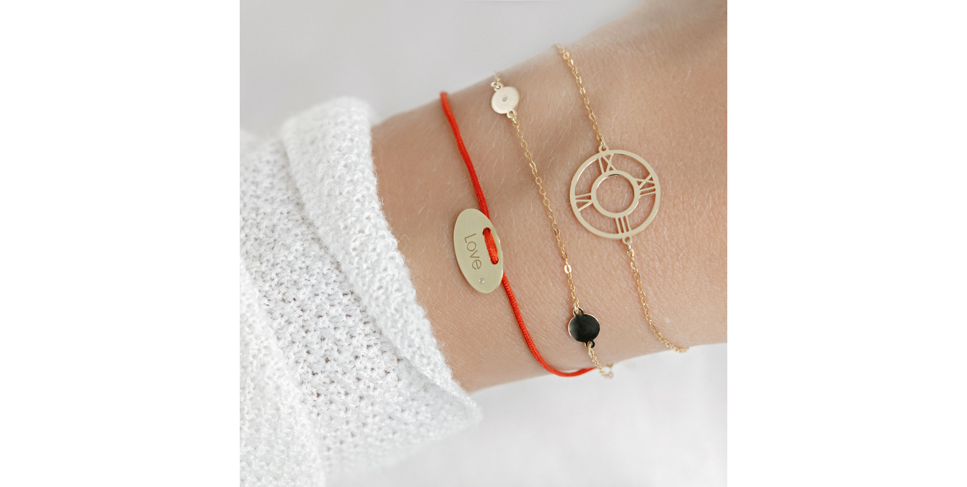 Náramek s diamantem Diamond Dot