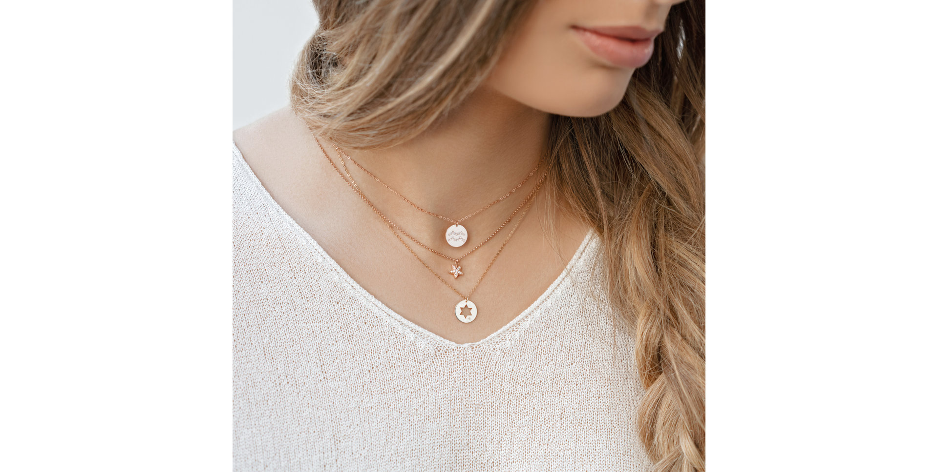 Náhrdelník s diamantem Jude Star