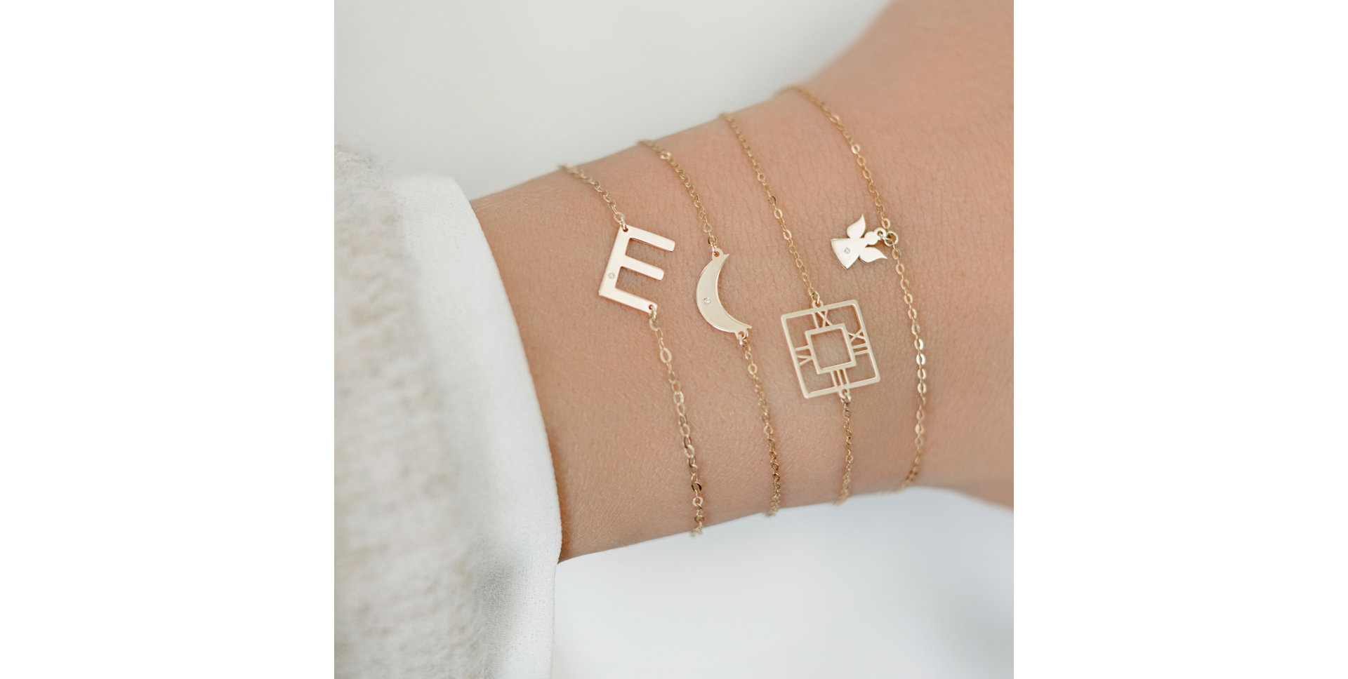 Náramek s diamantem Big Line R