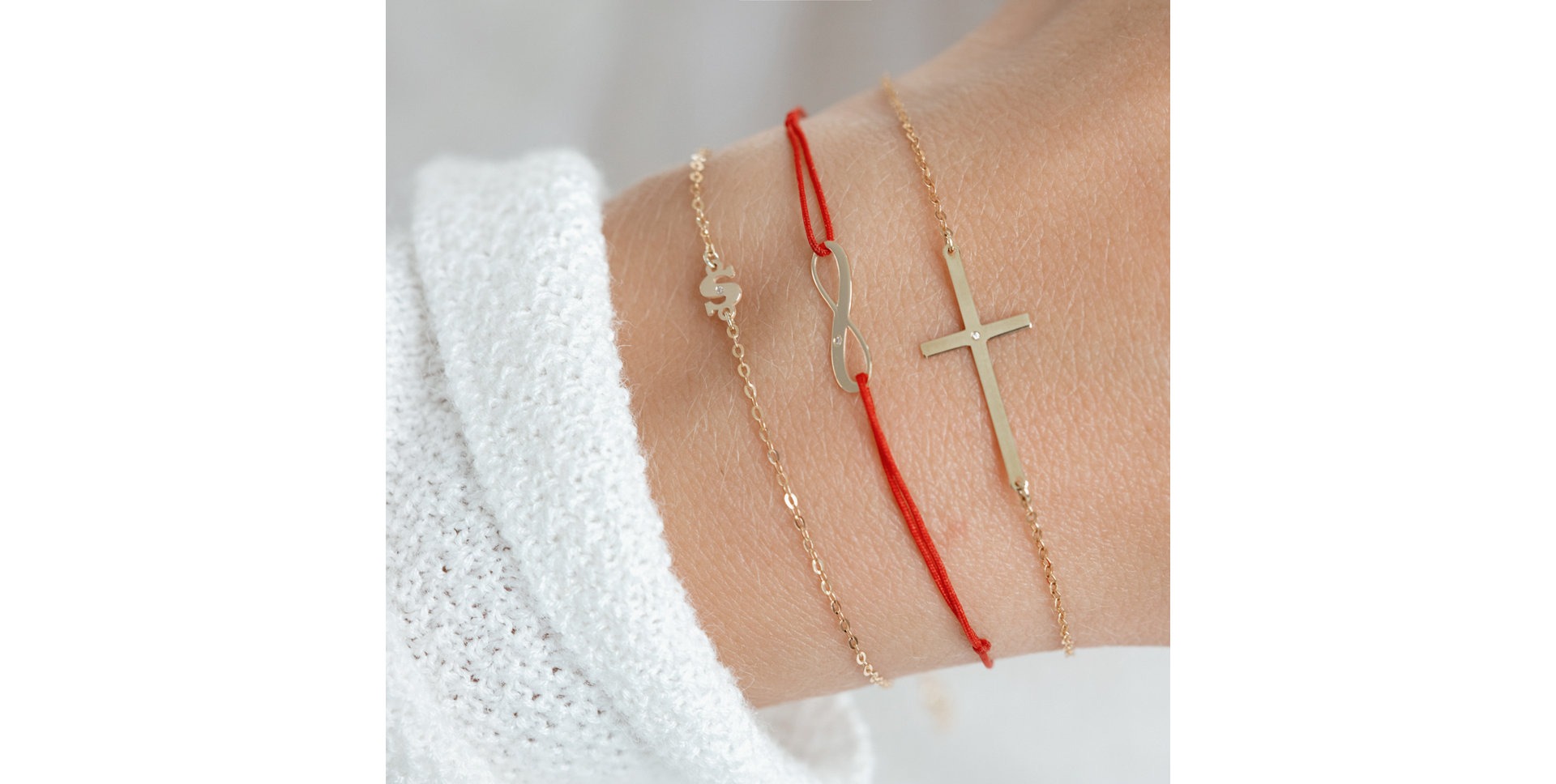 Náramek s diamantem Classic Little Y