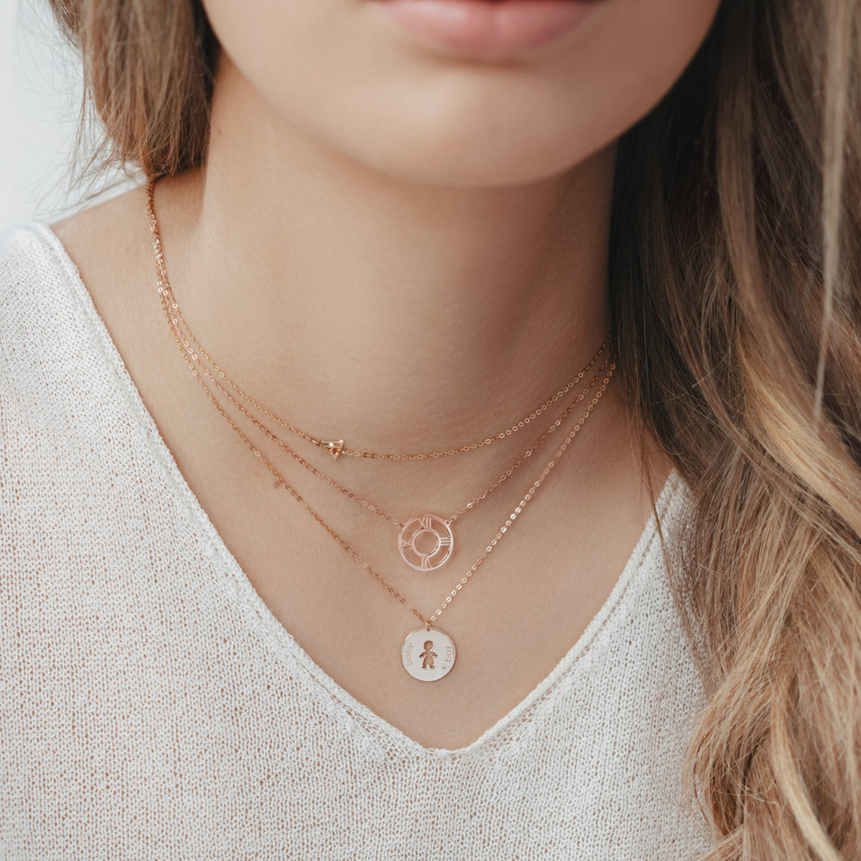 Náhrdelník s diamantem Baby Boy