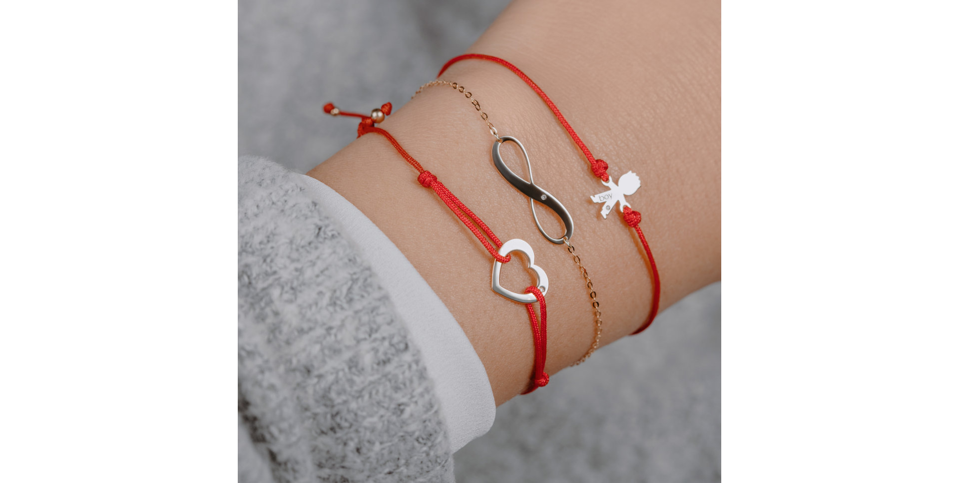 Náramek s diamantem Little Boy