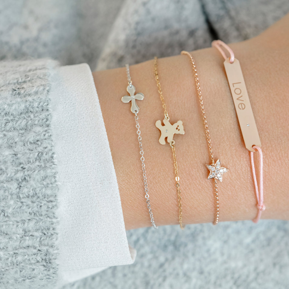 Náramek s diamanty Night Message