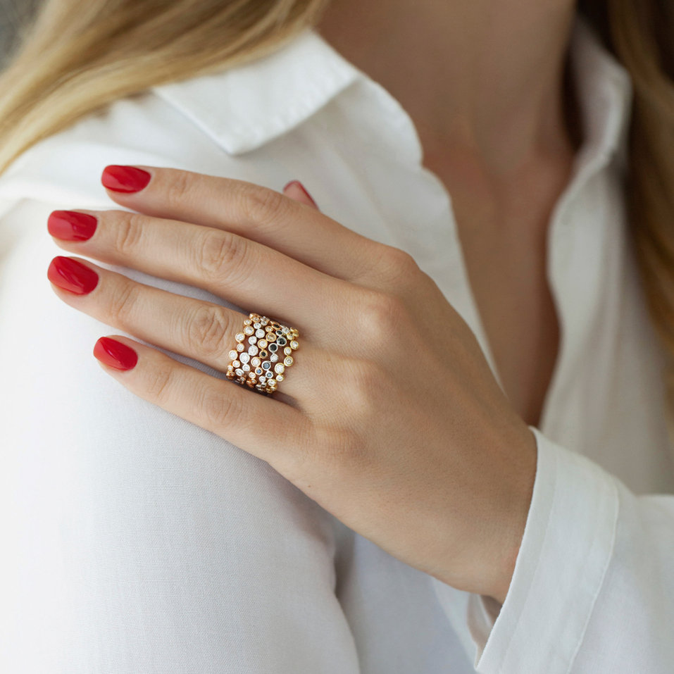 Prsten s diamanty Virgin Tears