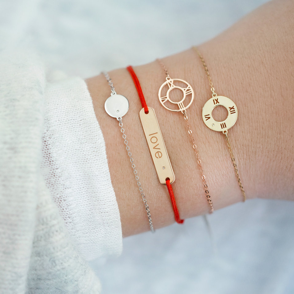 Náramek s diamantem My Planet