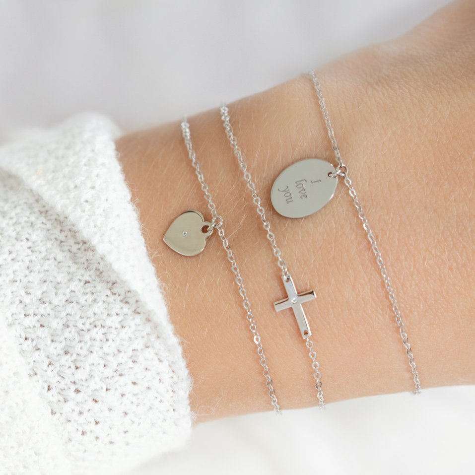 Náramek s diamantem Amazing Love