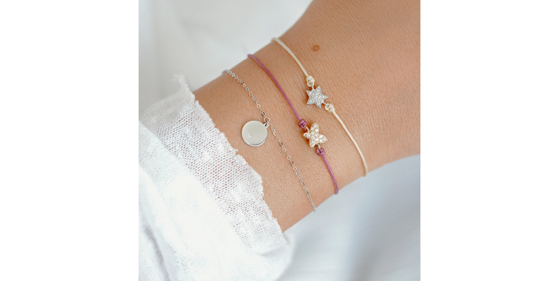 Náramek s diamantem My Space