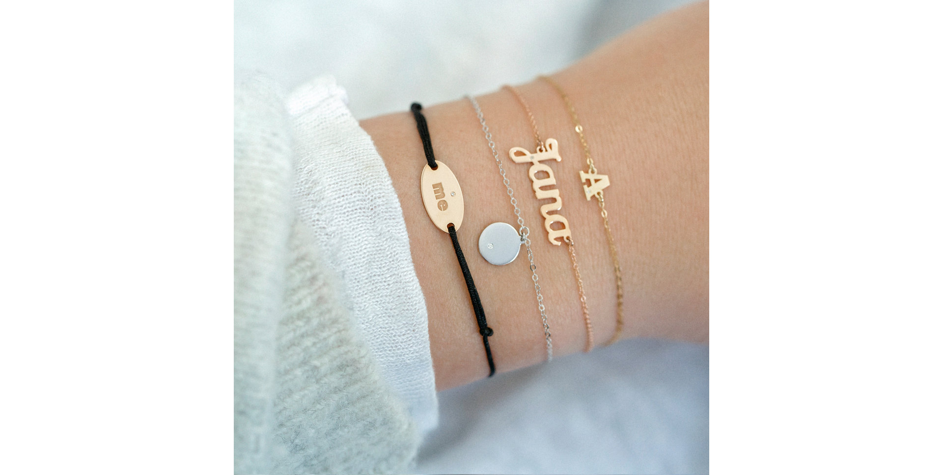 Náramek s diamantem My Space