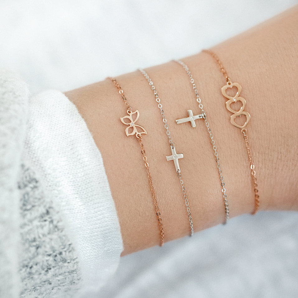 Náramek s diamantem Remembrance