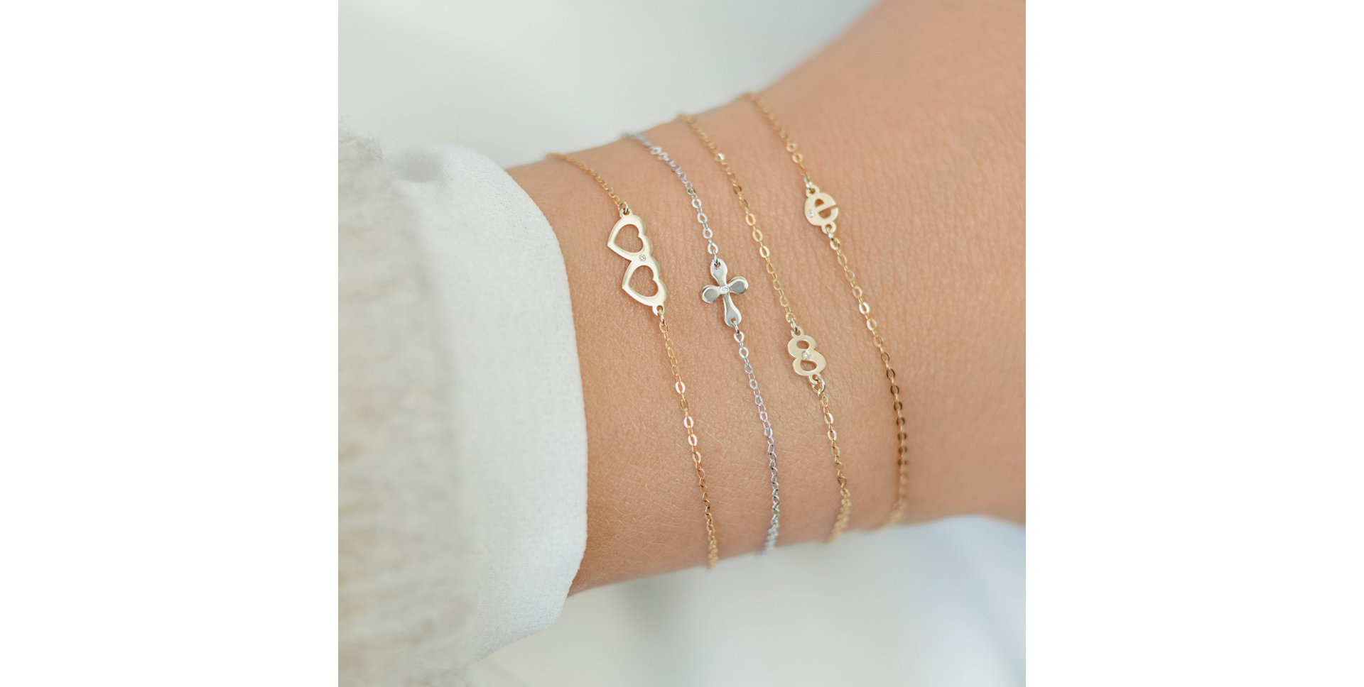 Náramek s diamantem Glory Religion