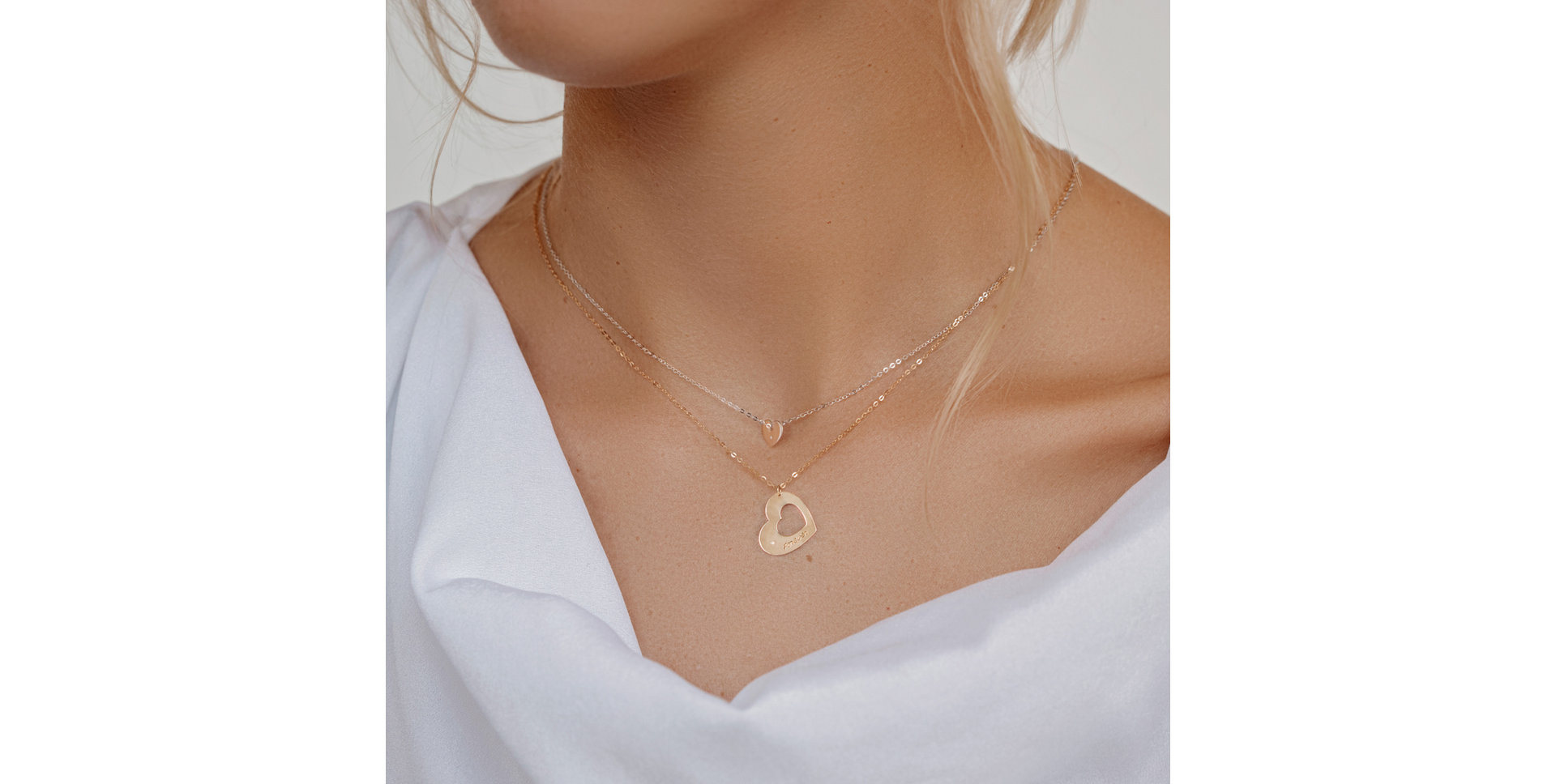 Náhrdelník s diamantem Love Symbol