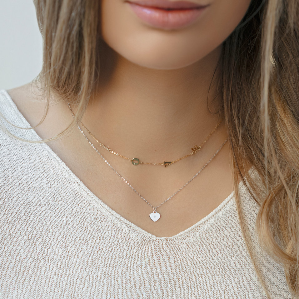 Náhrdelník s diamantem Dream Heart