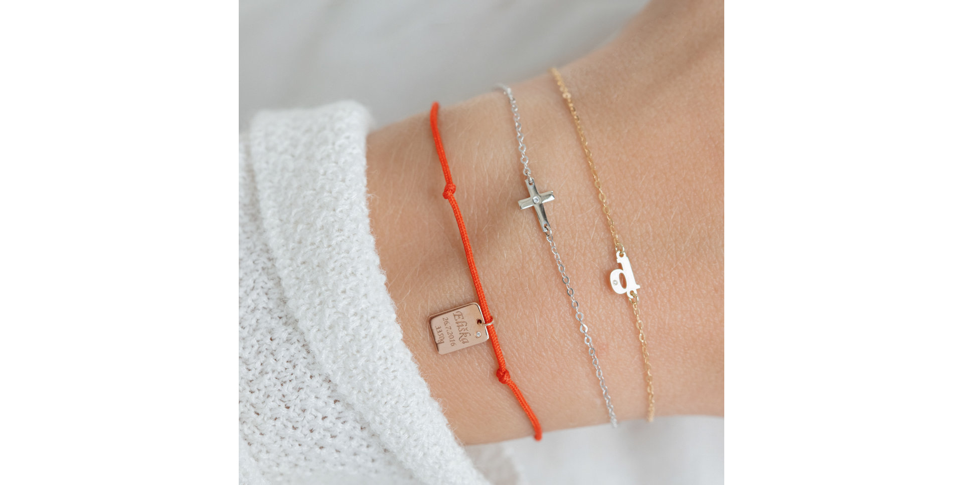 Náramek s diamantem My Icon