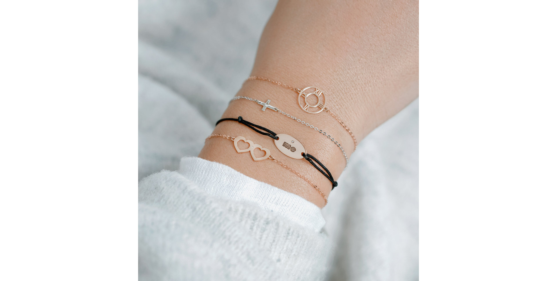 Náramek s diamantem My Icon