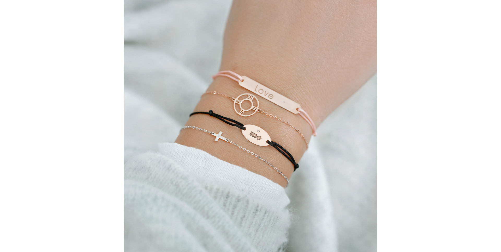 Náramek s diamantem My Icon