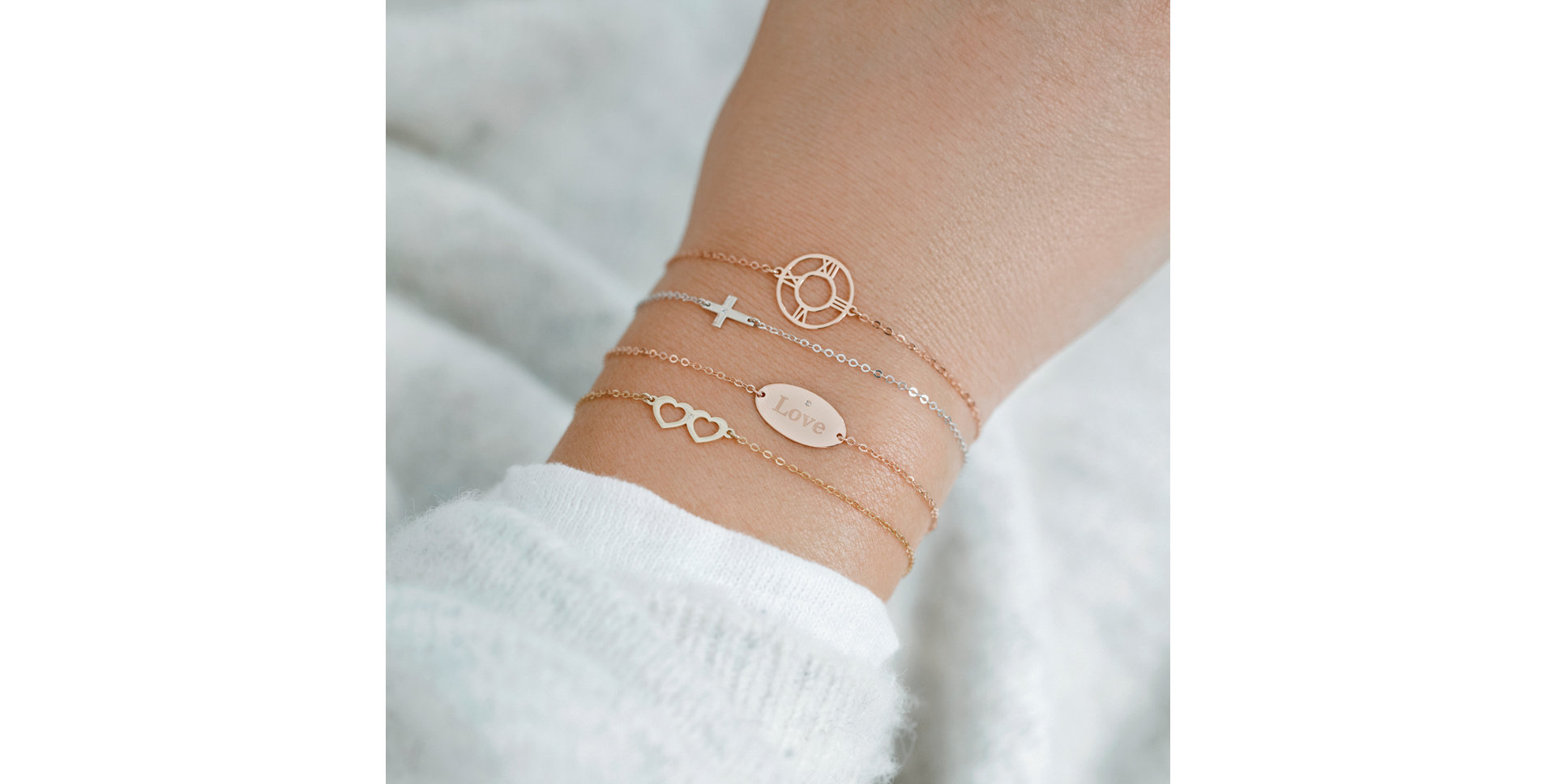 Náramek s diamantem My Icon