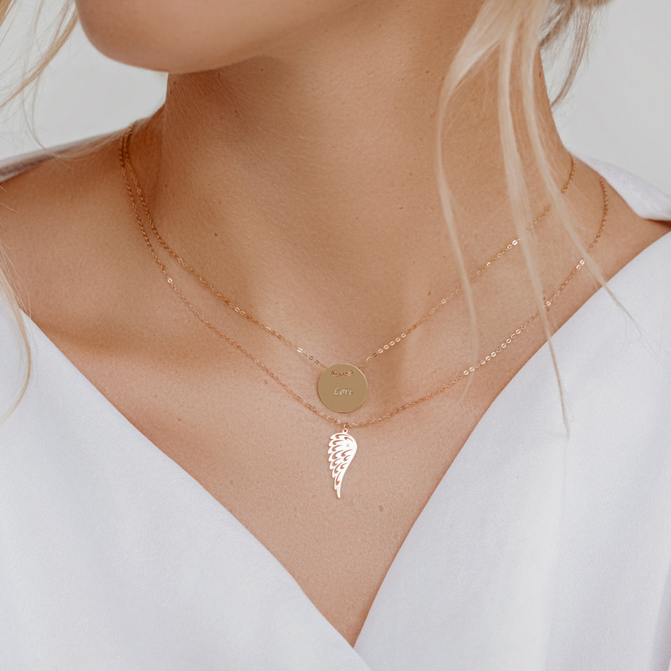 Náhrdelník s diamantem Love Splendor