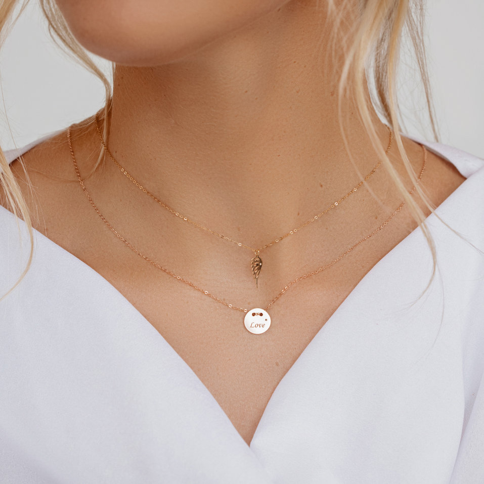 Náhrdelník s diamantem Love Splendor