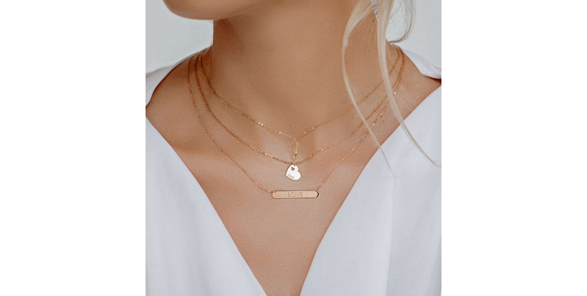 Náhrdelník s diamantem Passion Heart