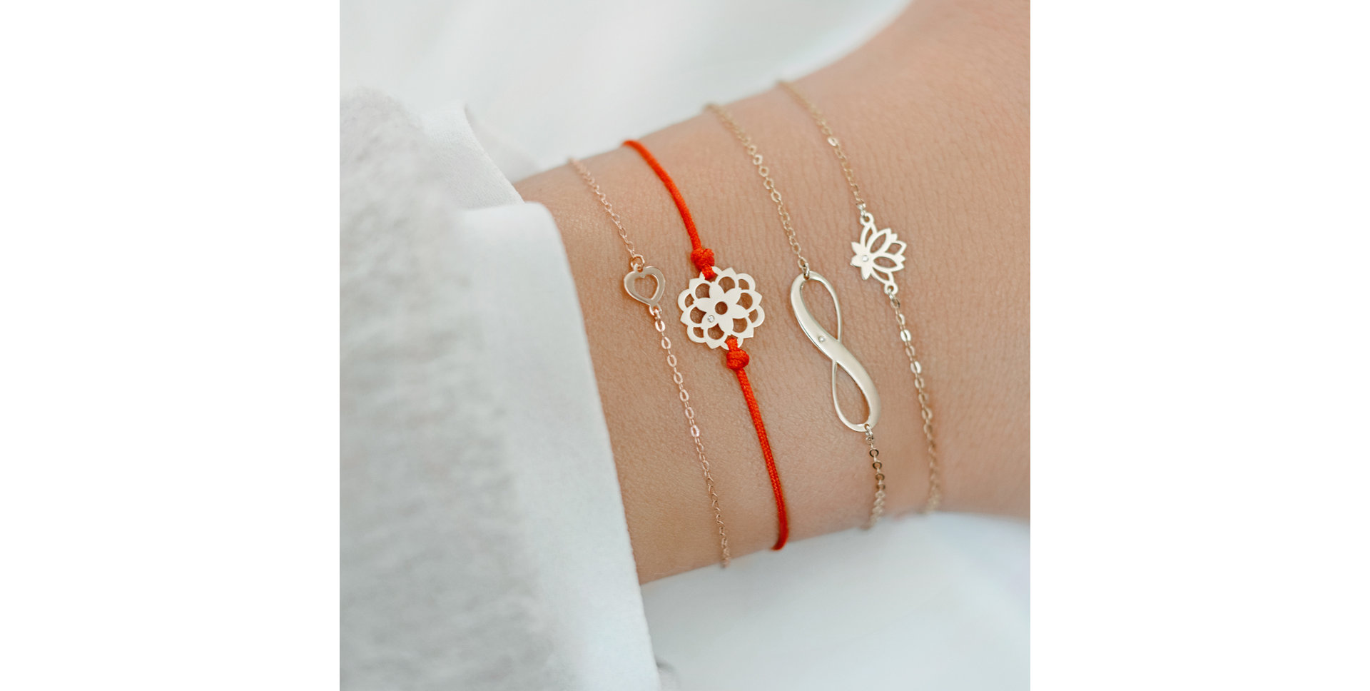 Náramek s diamantem My Infinite