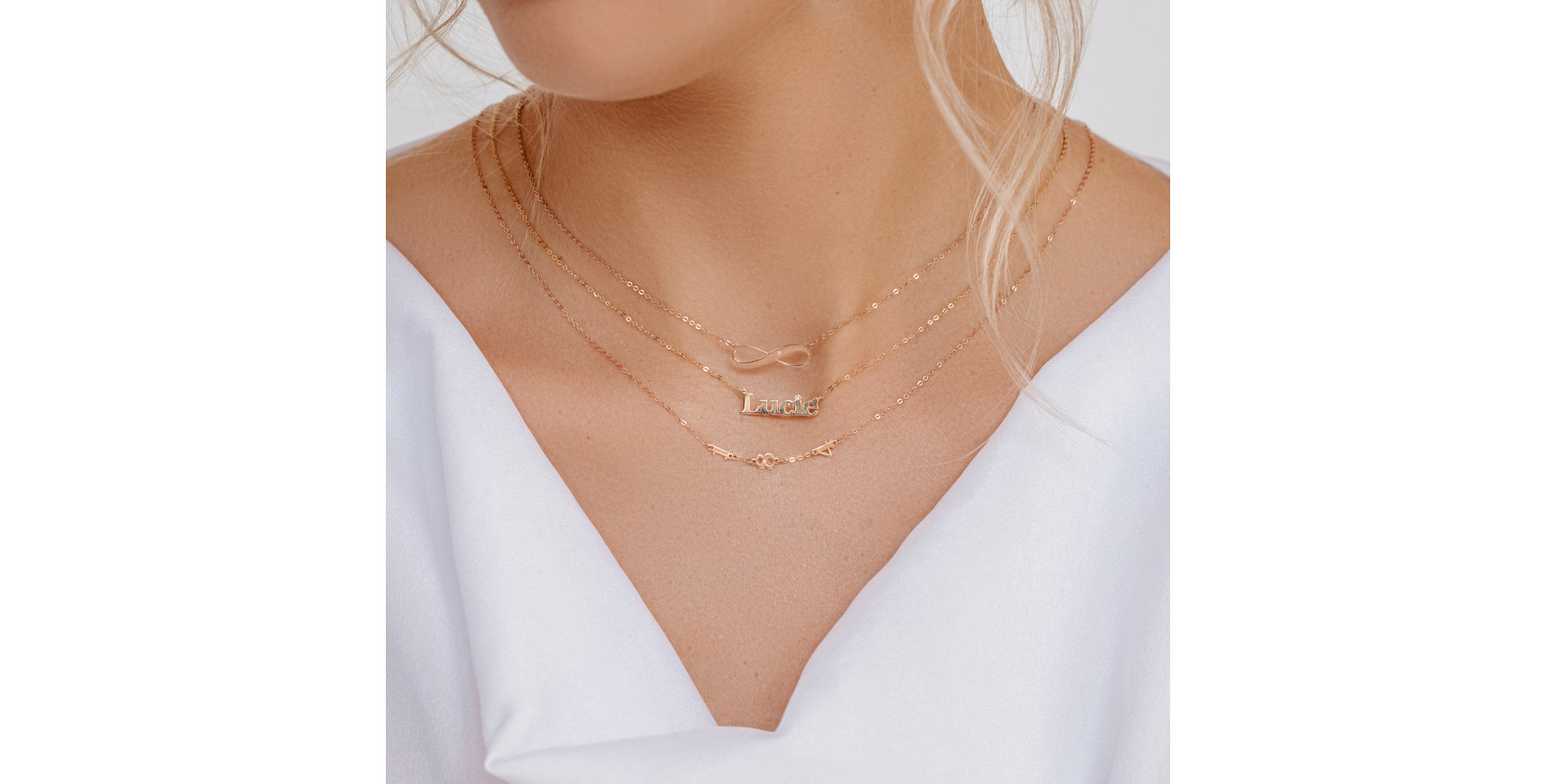 Náhrdelník s diamantem Infinite Space