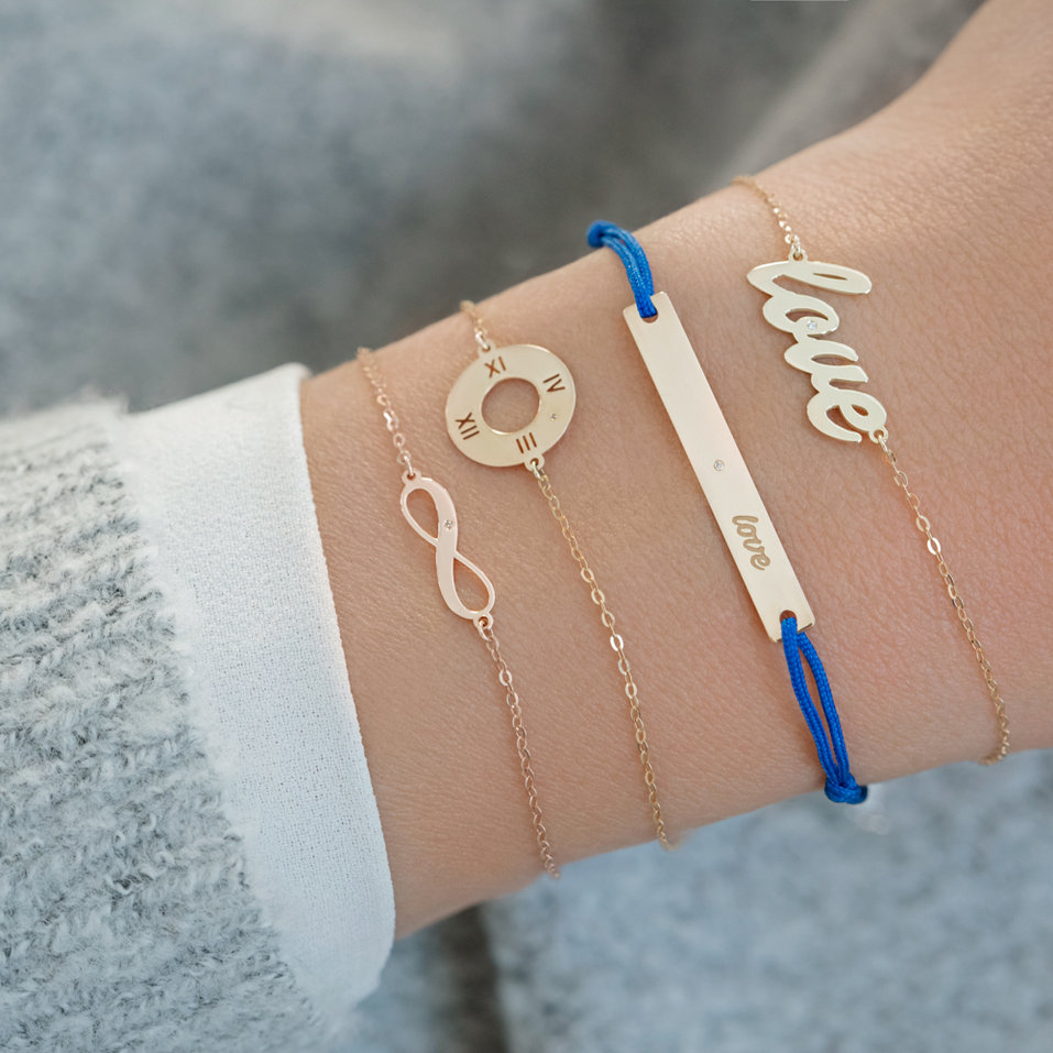 Náramek s diamantem My Mystery