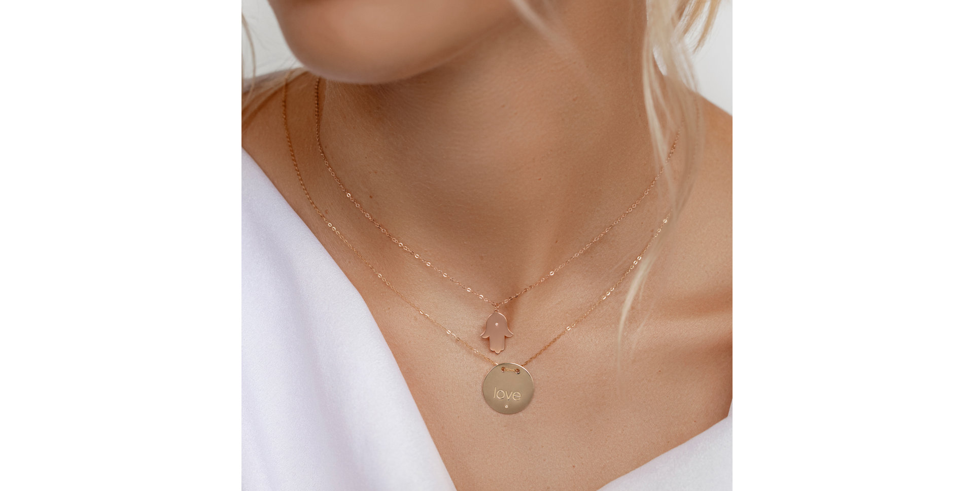 Náhrdelník s diamantem Magic Fate