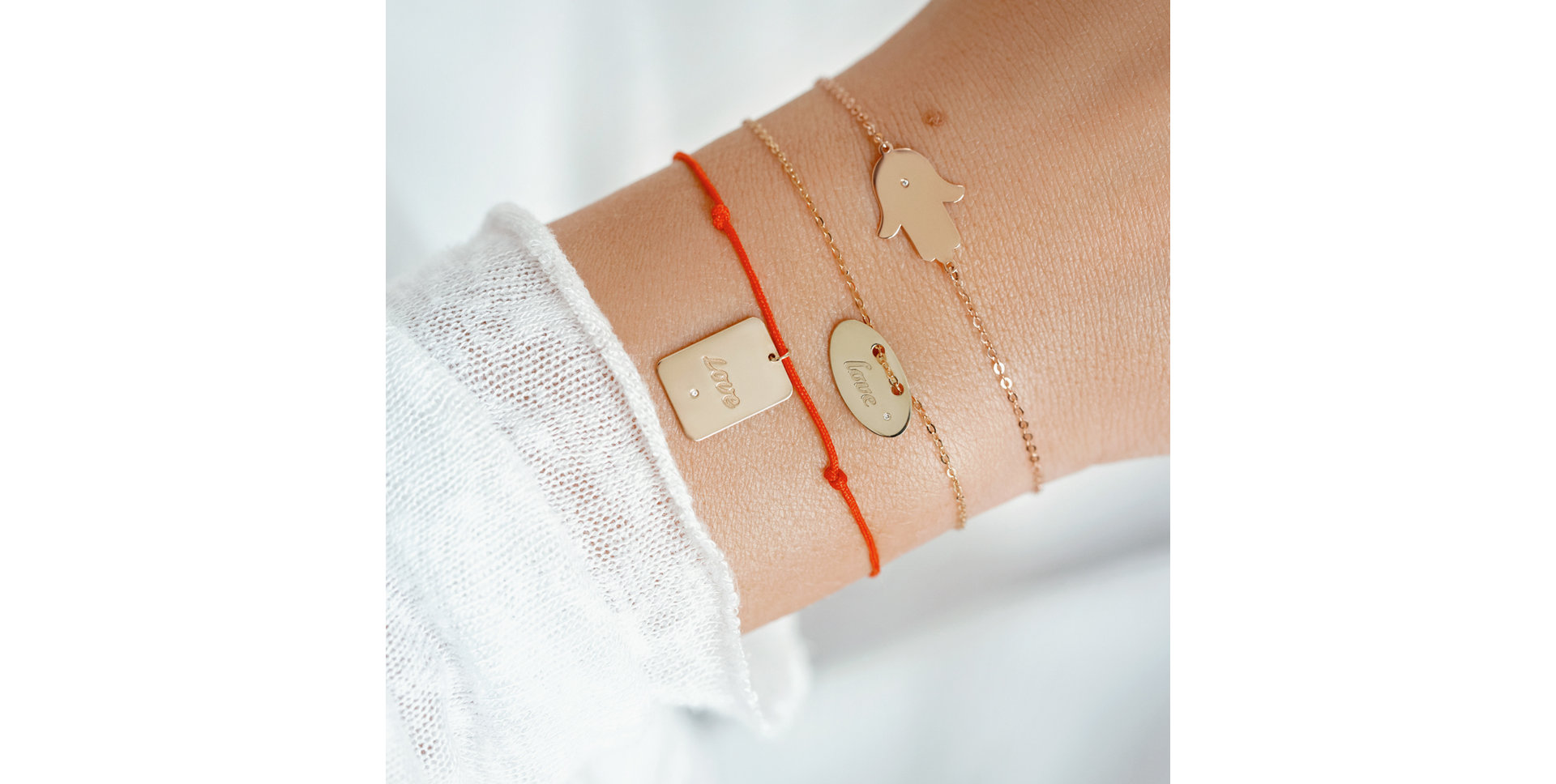 Náramek s diamantem Infinite Mystery