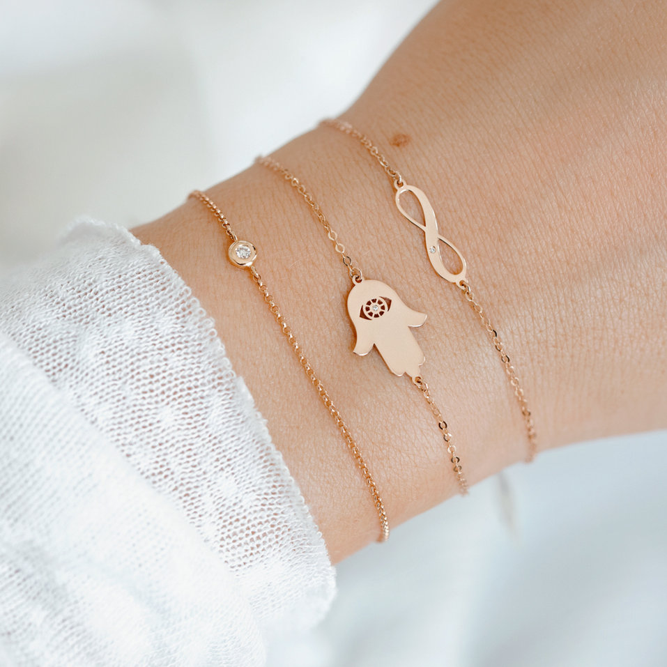 Náramek s diamantem Magic Mystery