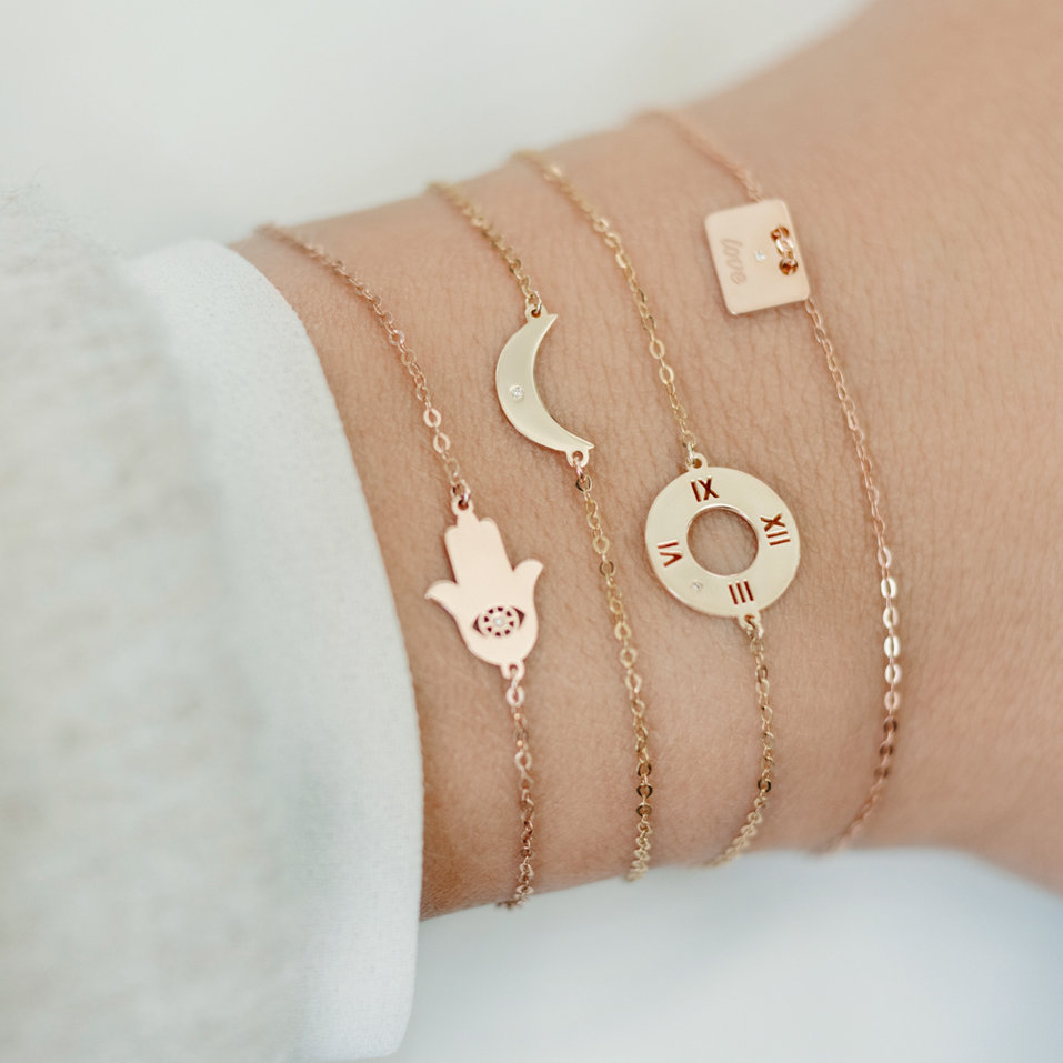 Náramek s diamantem Magic Mystery