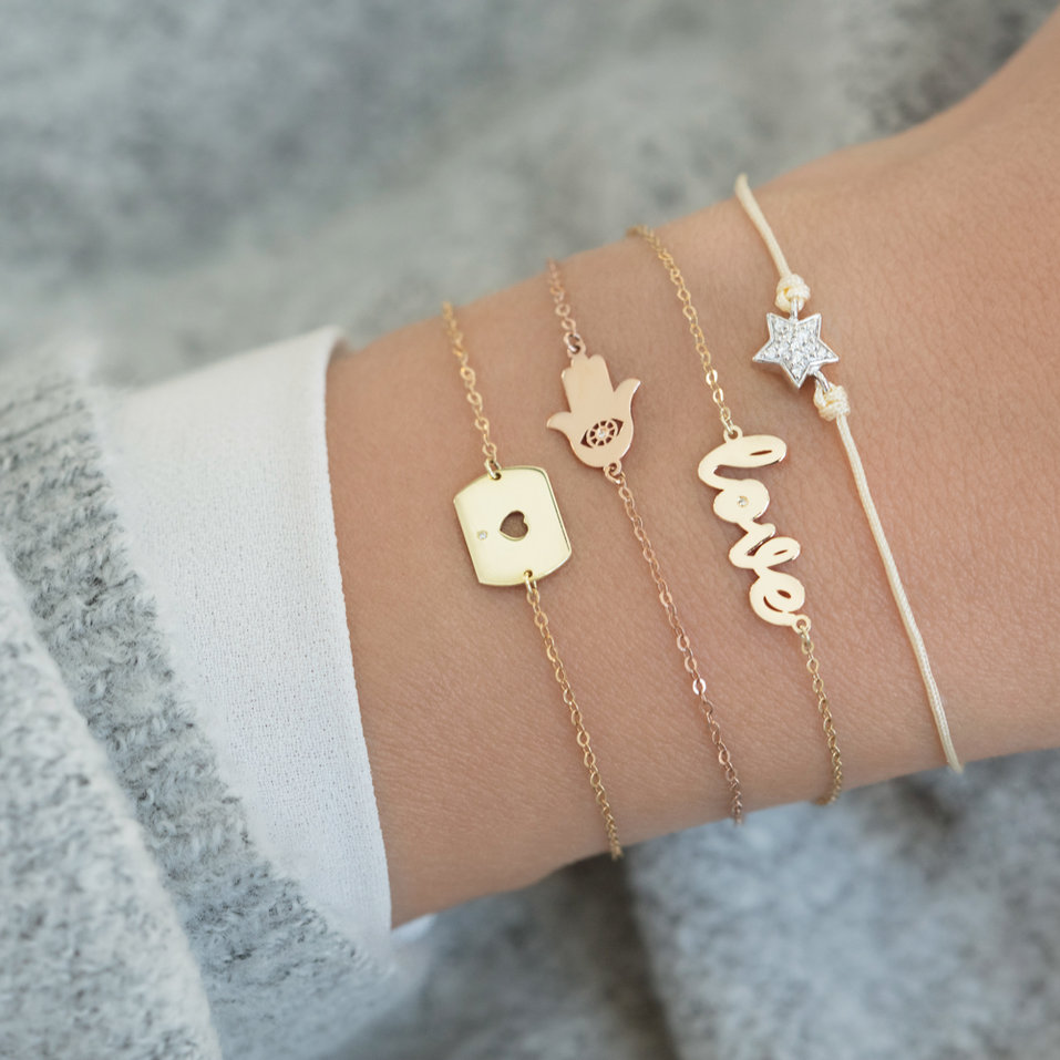 Náramek s diamantem Diamond Mystery