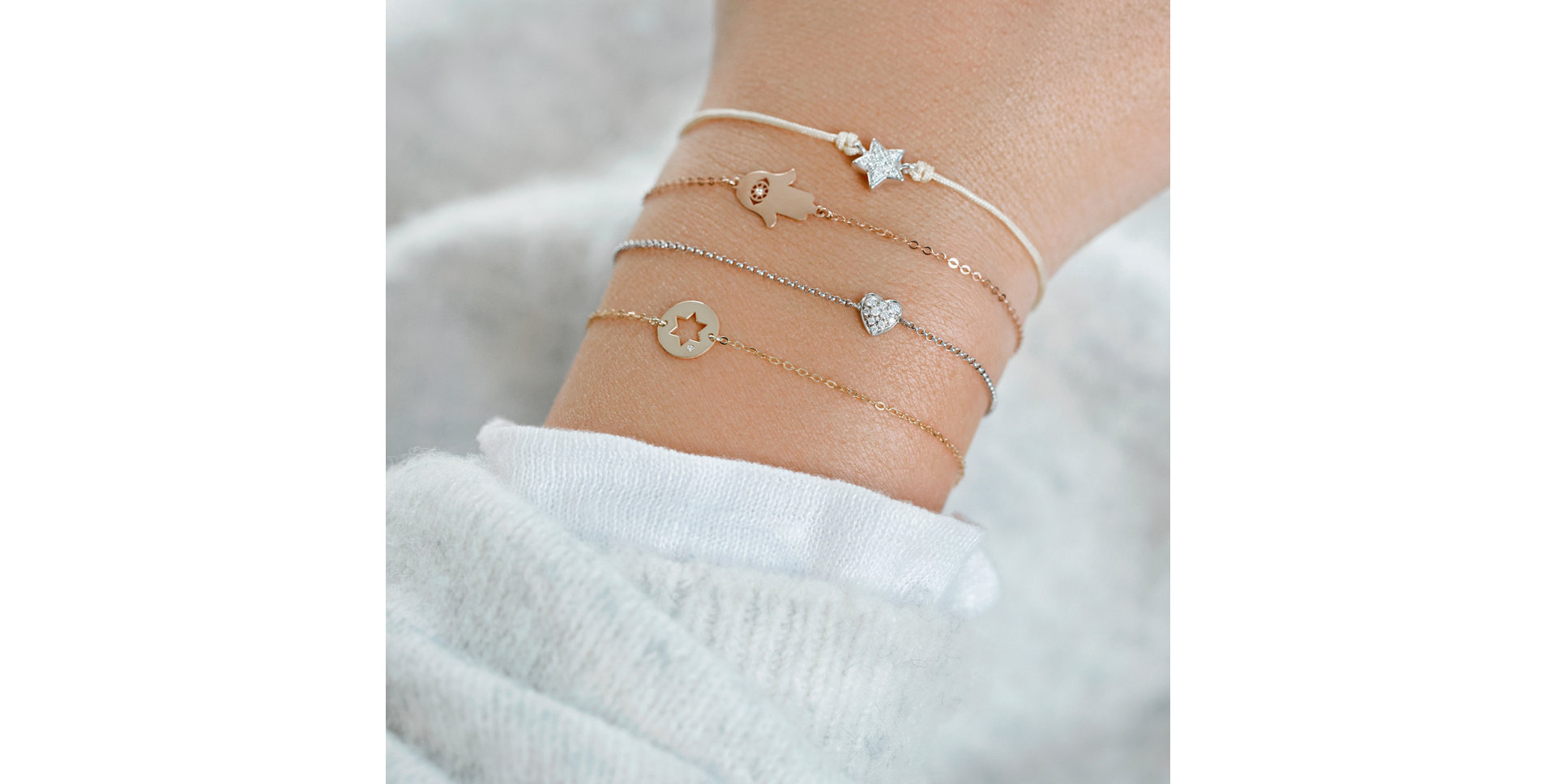 Náramek s diamantem Diamond Mystery