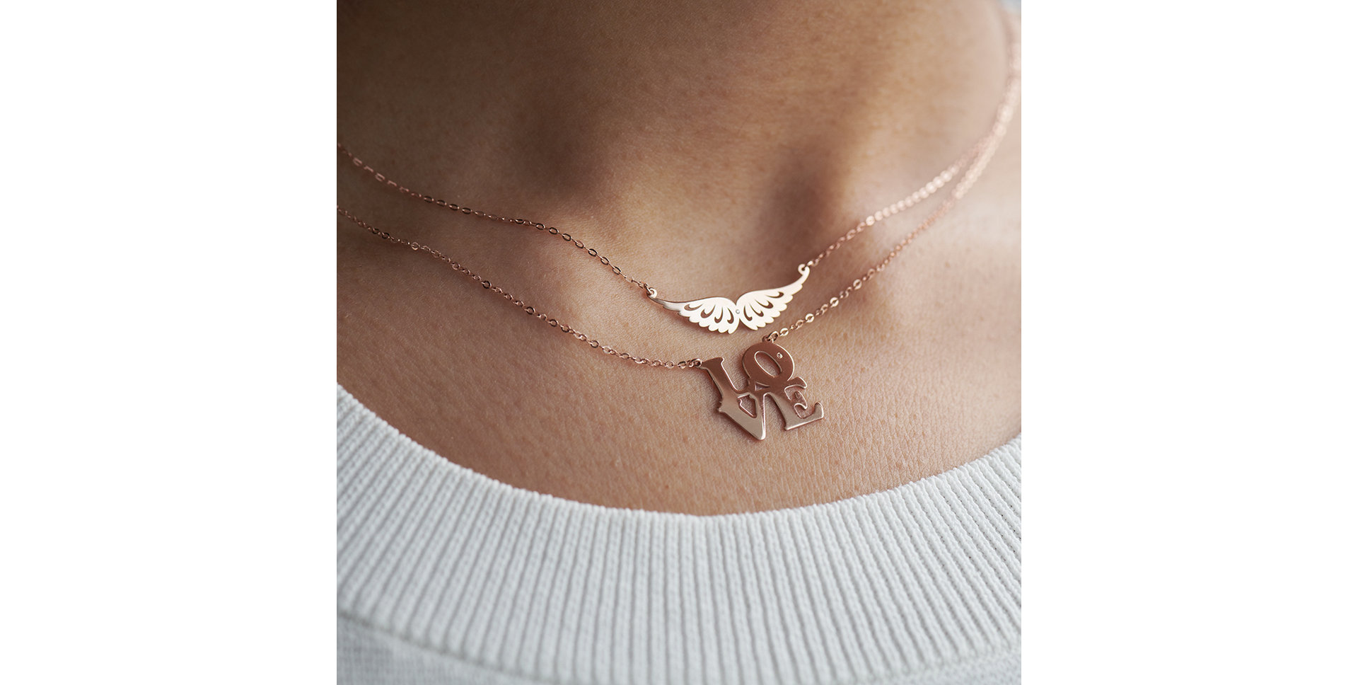 Náhrdelník s diamantem Charming Amour