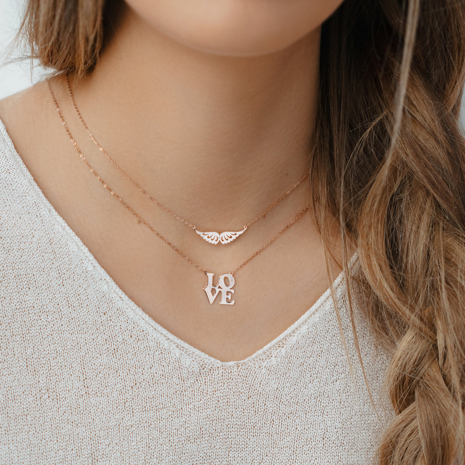 Náhrdelník s diamantem Charming Amour