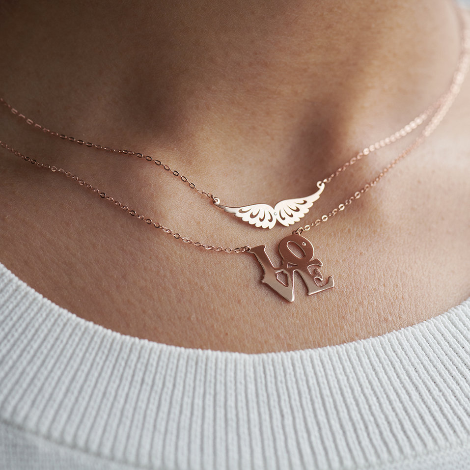 Náhrdelník s diamantem Charming Amour