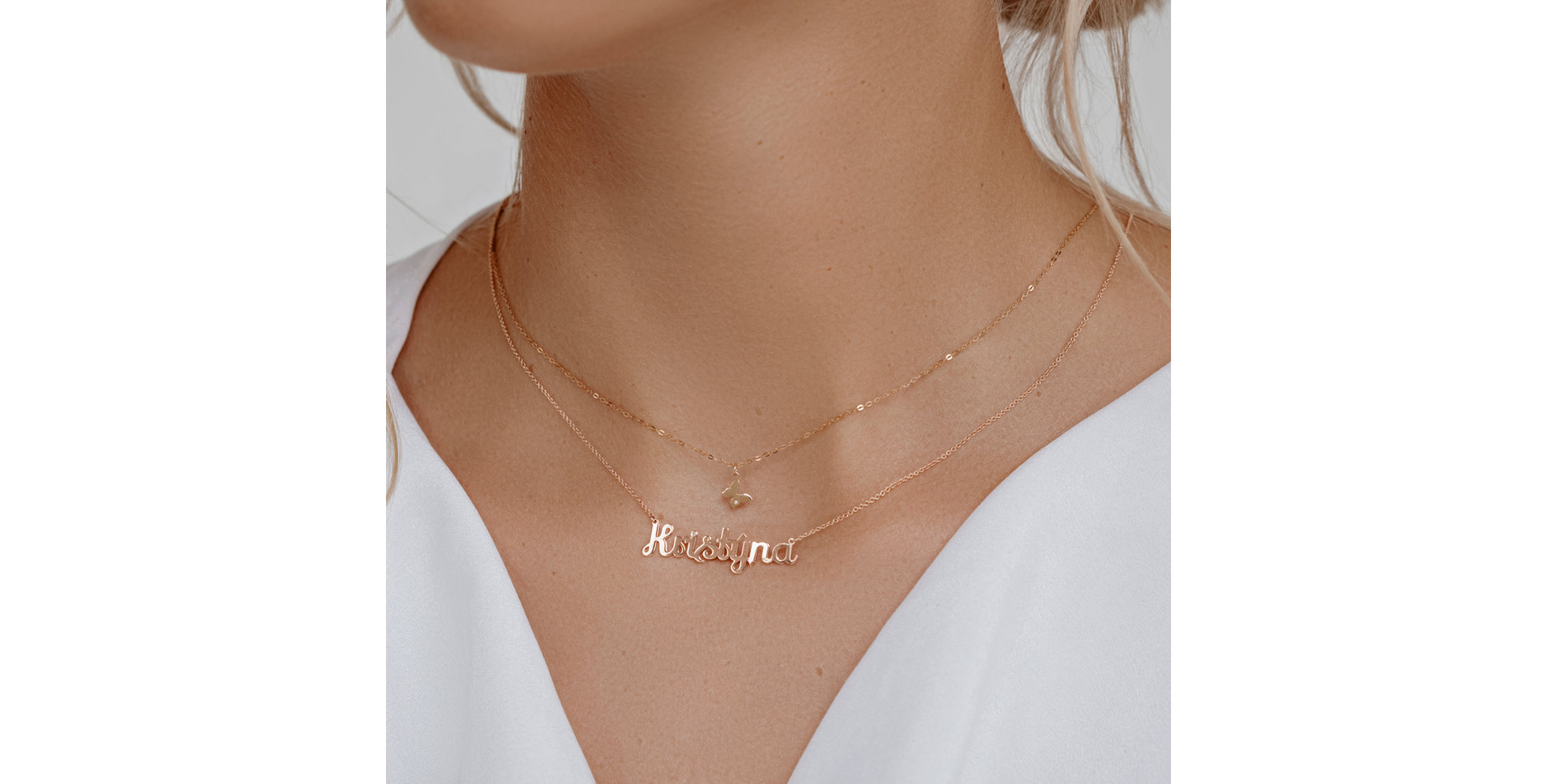 Náhrdelník s diamantem Personalized Gift