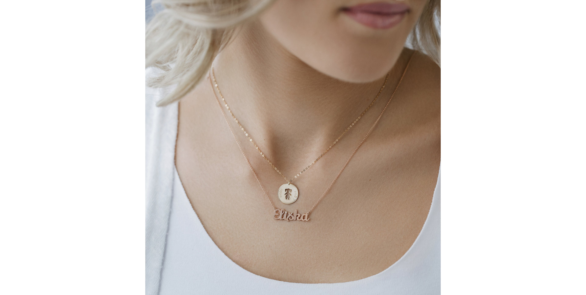 Náhrdelník s diamantem Personalized Gift