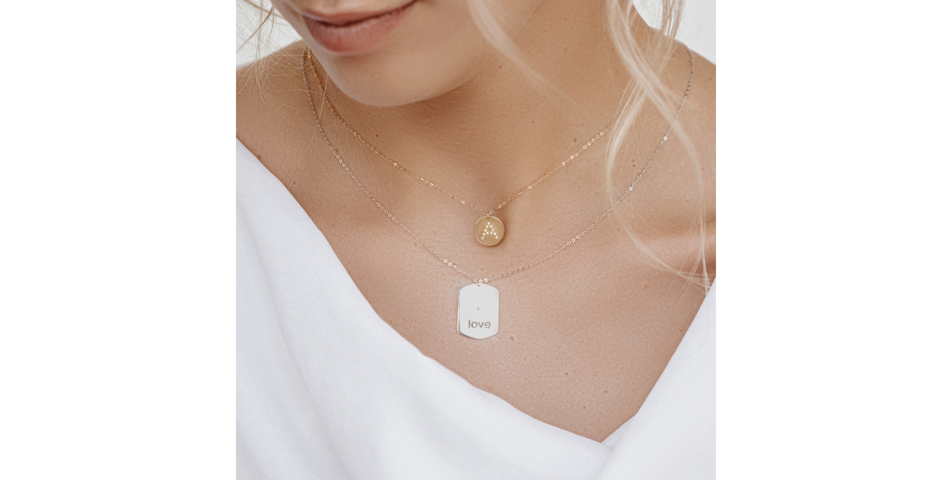 Náhrdelník s diamantem Amour Pleasure