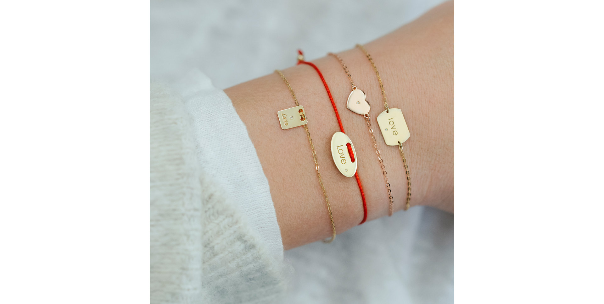 Náramek s diamantem Make your Own