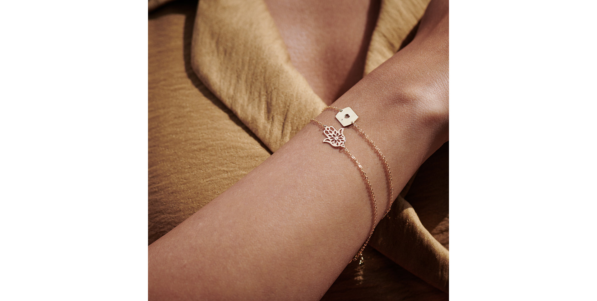 Náramek s diamantem Diamond Love