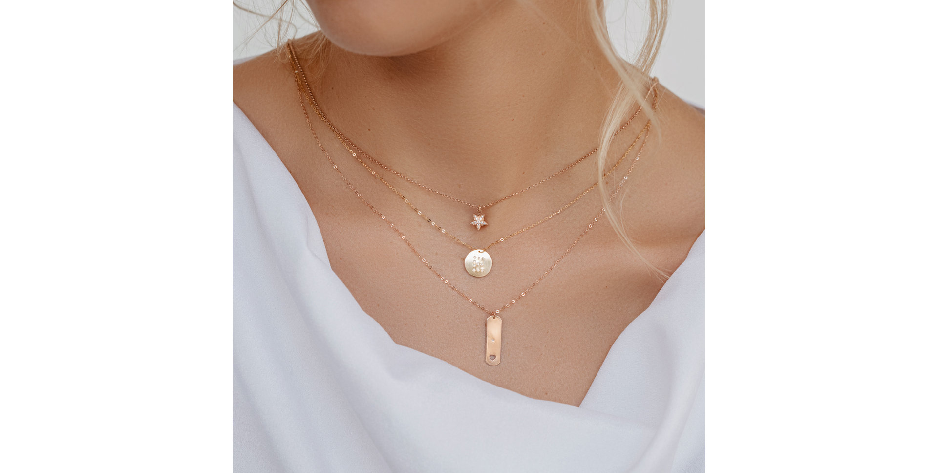 Náhrdelník s diamantem Angel Amour