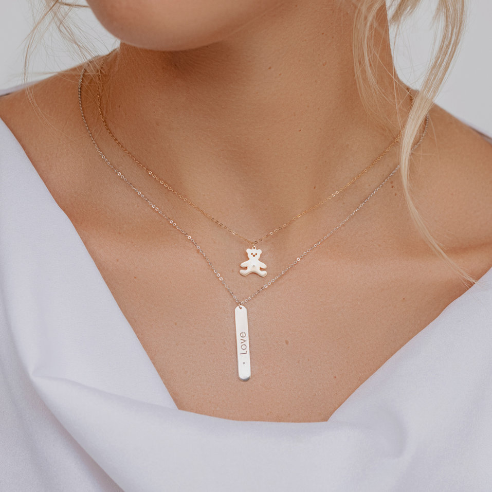 Náhrdelník s diamantem Imposant Amour