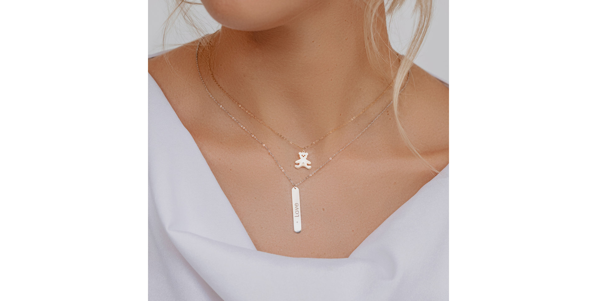 Náhrdelník s diamantem Imposant Amour